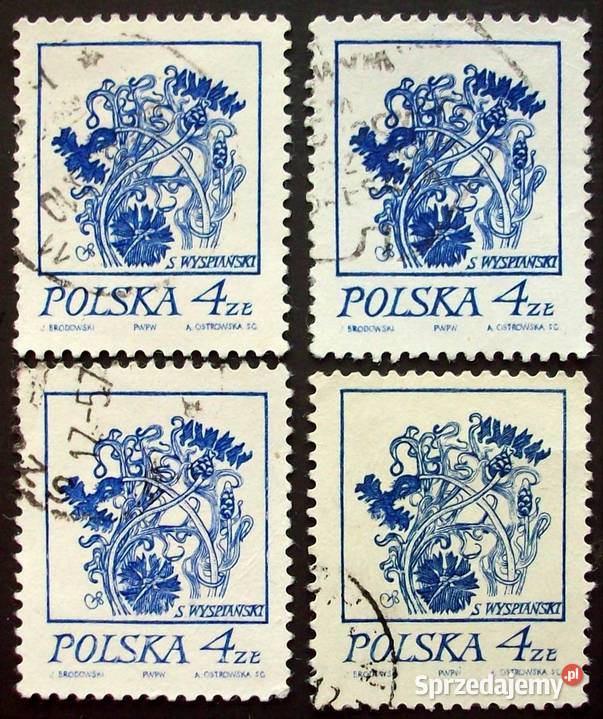 L Znaczki polskie 1974 kwartał I