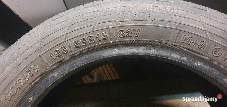 4x 15 18555 R15 opony lato 2020 i 2019 WYSYŁKA V do 240 km/h wielkopolskie Pobiedziska