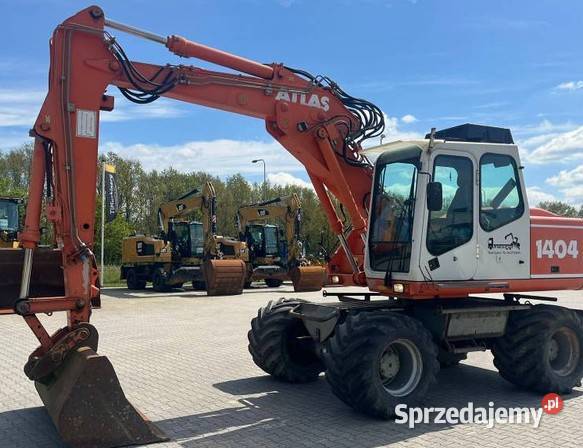 Koparka Atlas 1404 części z demontażu Dodatkowy osprzęt