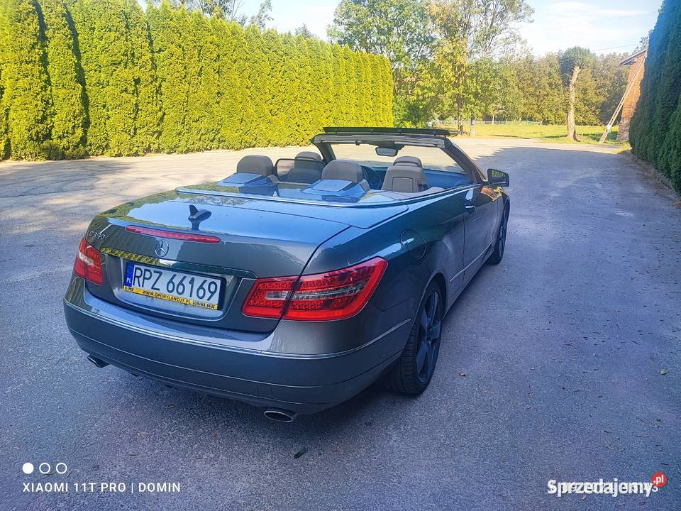 MercedesBenz Klasa E 350 kabriolet 306 7GTRONIC Przeworsk