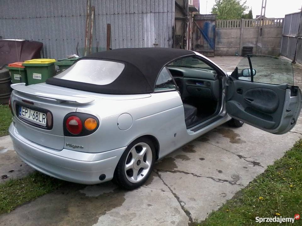 Renault megane cabrio 16 LPG Sekwencja okazja 90KM Rząśnia