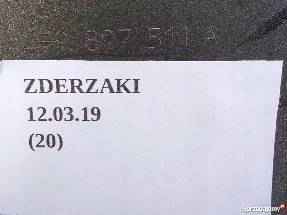 AUDI A6 C6 KOMBI AVANT ZDERZAK TYŁ TYLNY Nowy Tomyśl