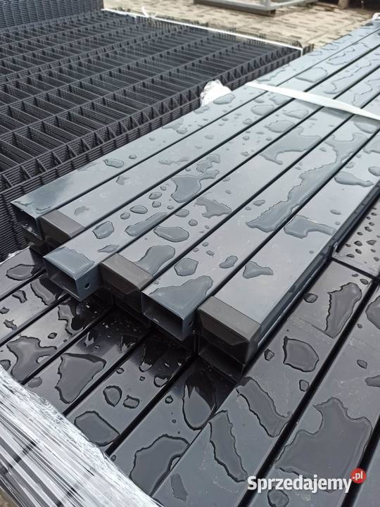 Słupek ogrodzeniowy pod panel 2 m 60x40 ocynk