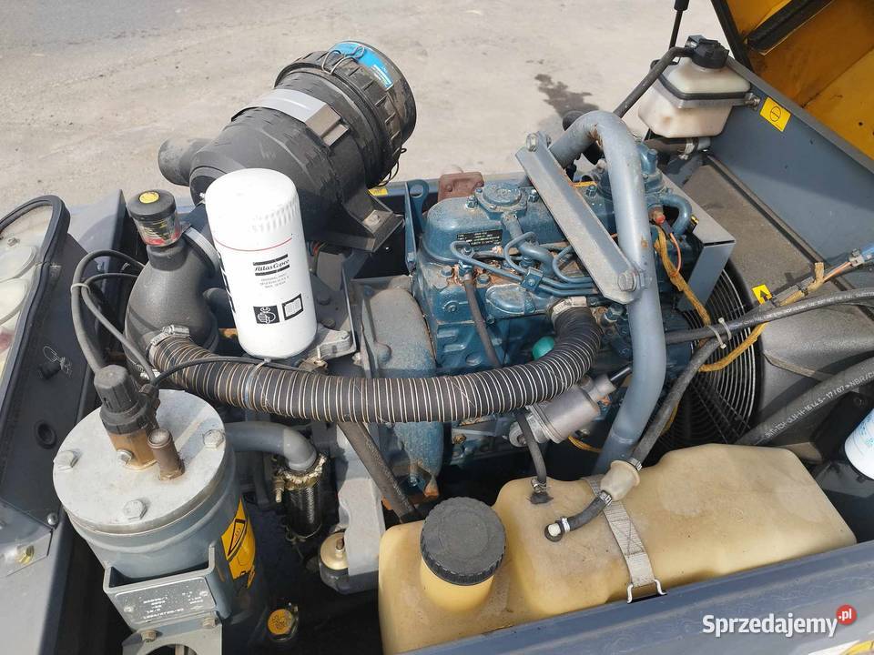 Kompresor sprężarka ATLAS COPCO XAS37 985 mth wielkopolskie