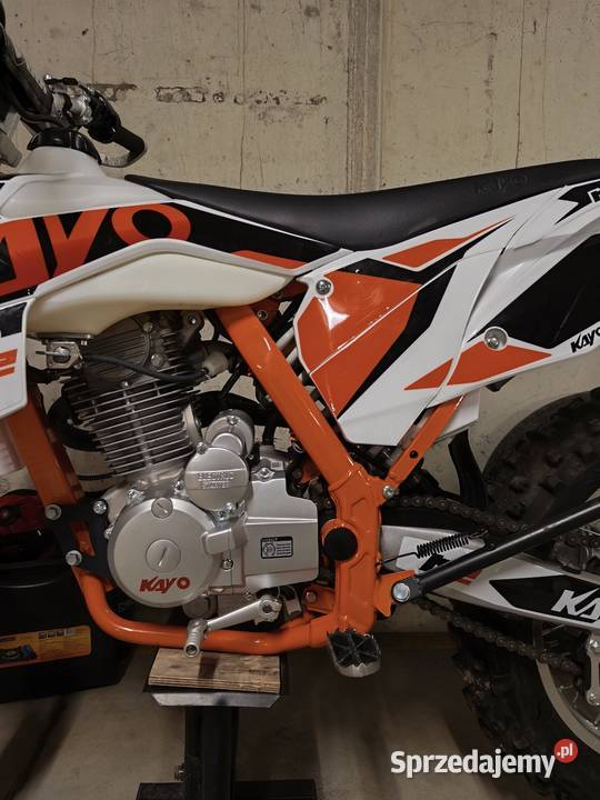 Kayo K2 250 5MTH 2025 prawie nowy Alfarad Asix Rok produkcji 2025 Pozostałe Mrozy sprzedam