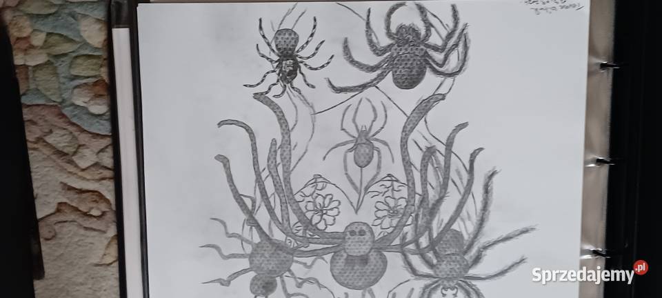 rysunek ołówkami surrealistyczny mroczny Poznań