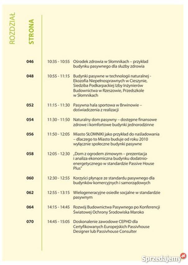 BUDOWNICTWO PASYWNE 2017 architektura, budownictwo mazowieckie Radom sprzedam