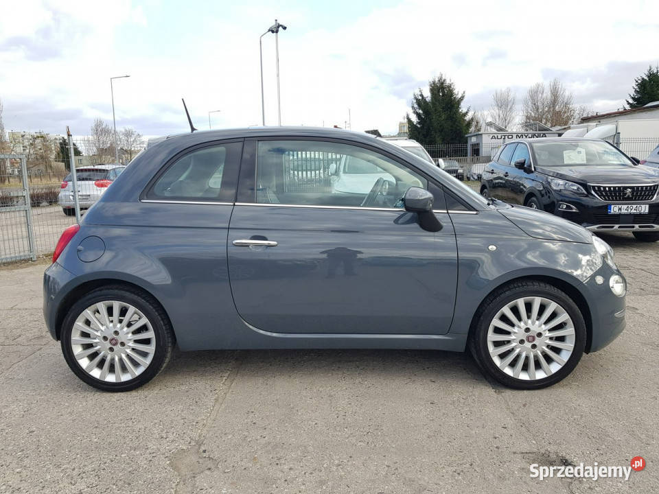Fiat 500 12 Benzyna Klima Panorama Tempomat wspomaganie kierownicy Włocławek