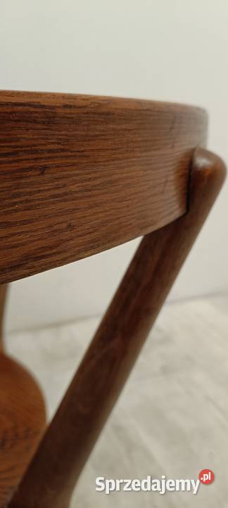 stolik okrągły kawowy projektowy Czechosłowacja