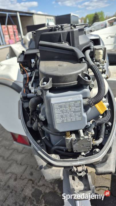 Łódz wędkarskarekreacyja ABC410 yamaha Bytom