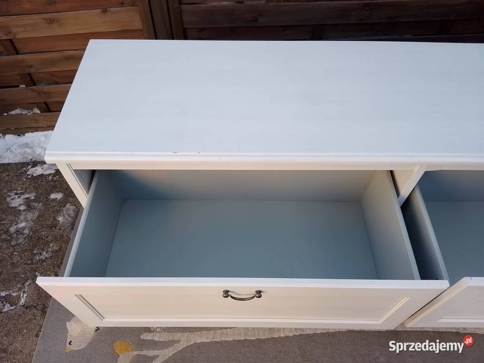 Komoda IKEA Aspelund biała duża Warszawa sprzedam