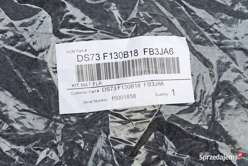 Oryginalne Dywaniki Welurowe Przód Ford Mondeo