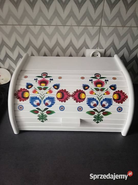 Chlebak duży folk różne wzory decoupage Kędzierzyn-Koźle
