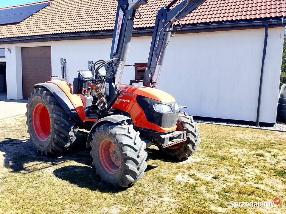 Ciągniki Kubota M4063 63 250 mth ładowacz Mrągowo
