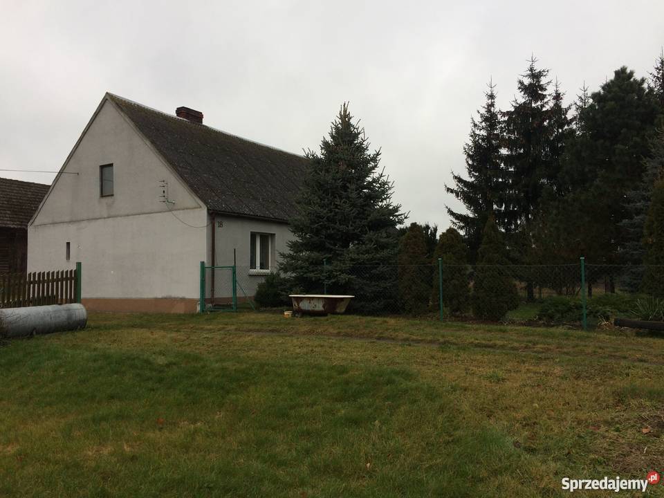 Budynek mieszkalny z zabudowaniami gospodarczymi 75m2 Ciemniki sprzedam