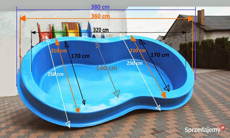 basen poliestrowy laminat 38025070 żywica Sochaczew sprzedam