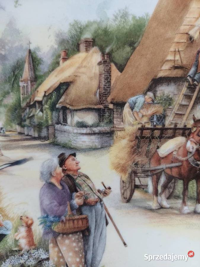 Kolekcjonerski talerz Royal Doulton z koniem sprzedam