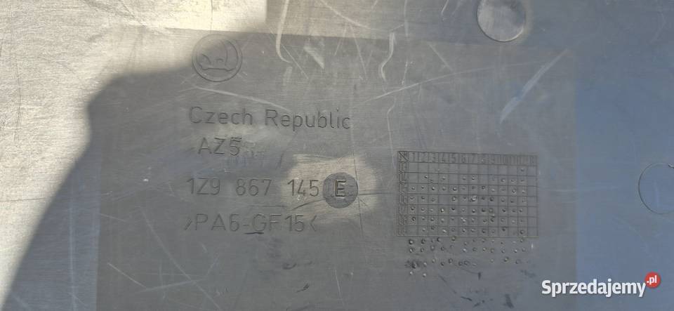 Schowek na parasol Octavia 2 FL kombii Bielsko-Biała
