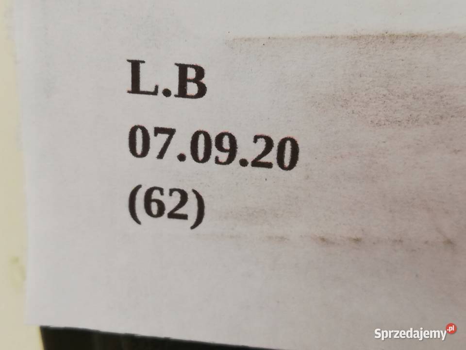 ŚLIZG ZDERZAKA LEWY TYŁ VOLKSWAGEN GOLF V 5 osobowe wielkopolskie Nowy Tomyśl