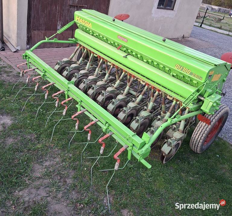 Siewnik Hassia Dwutalerzowy 25m Talerzowy Drobny sprzedam