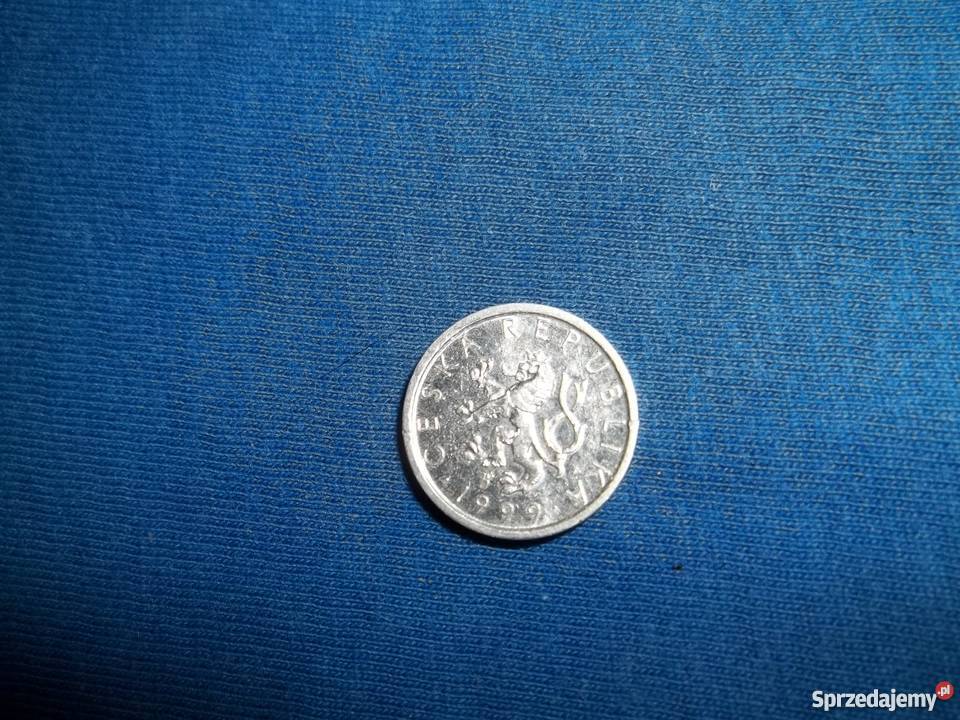10 halerzy czeskich z 1999r monety numizmatyka Łódź
