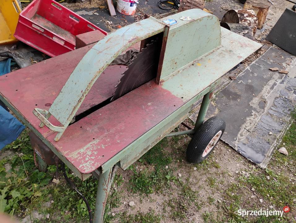 Krajzega piła do drewna Siemens 55 kW ruchomy Piły stołowe Piekoszów