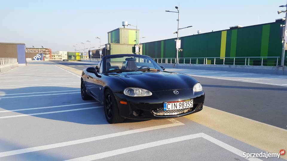 Mazda MX5 MAZDA MX 5 NBFL 2002 16 CZARNA cabrio Bydgoszcz
