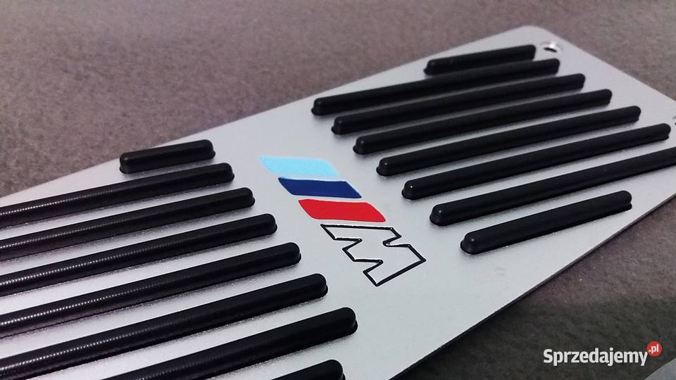 Nakładki na pedały aluminiowe logo ///M, BMW E46 E90 E39