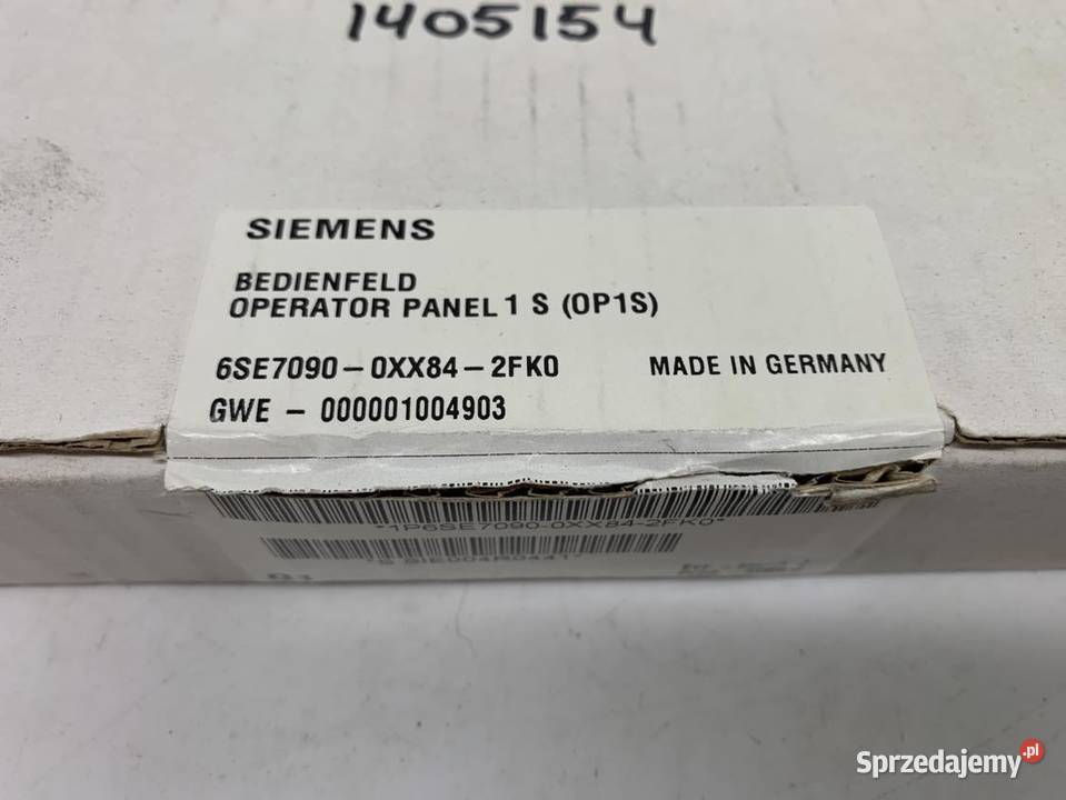 Siemens 6SE70900XX8402FK0 Operator Panel Warszawa