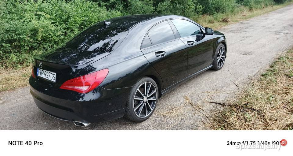 Mercedes CLA 200 16 Benzyna 2015 r komputer pokładowy Września