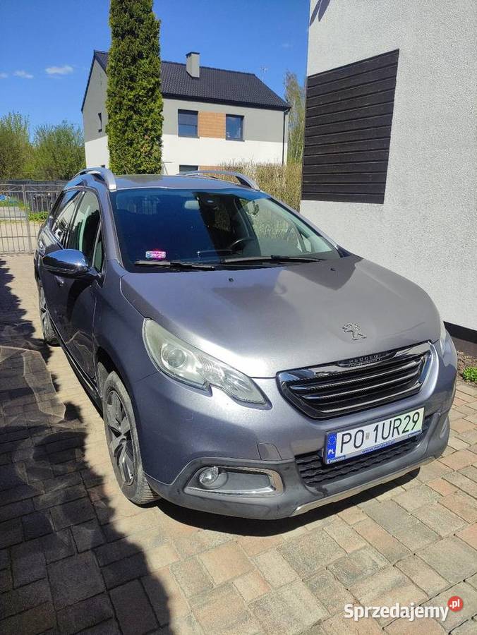 Peugeot 2008 12 110 2016r automat niski przebieg 110KM Mosina