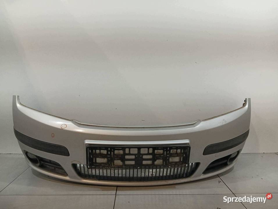 ZDERZAK PRZÓD HALOGENY LIFT SREBRNY Skoda Fabia