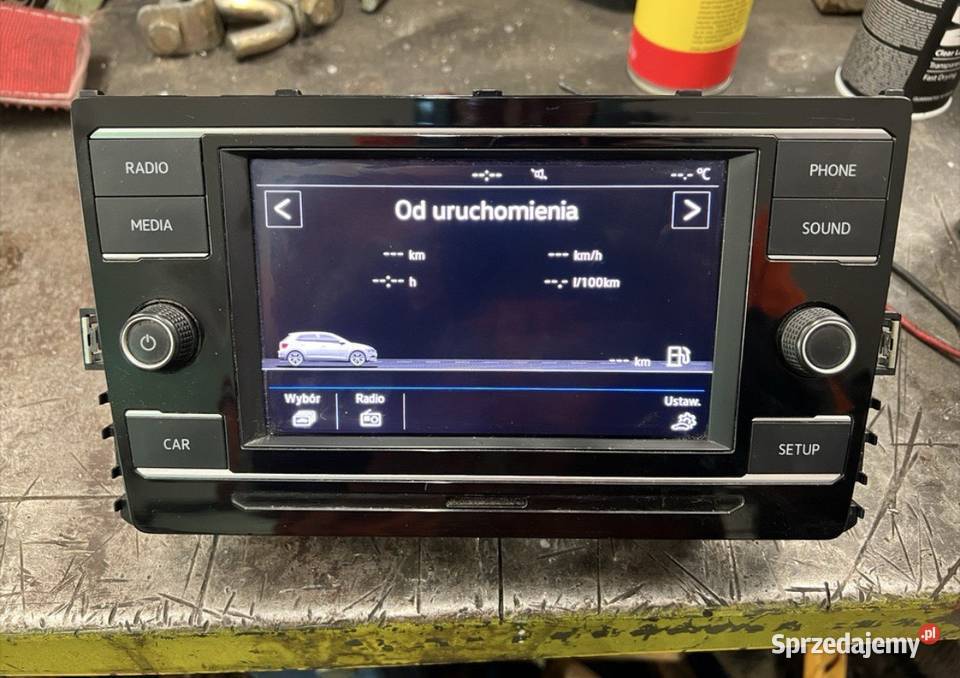 Ekran radio VW Polo VI bluetooth osobowe świętokrzyskie Kielce