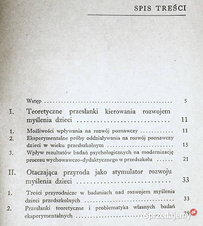 Rozwój myślenia dzieci 67 letnich Barbara Bieleń lubelskie