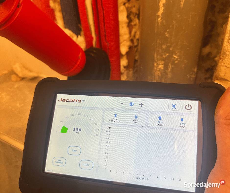 Lokalizator wycieków instalacji detektor wycieku