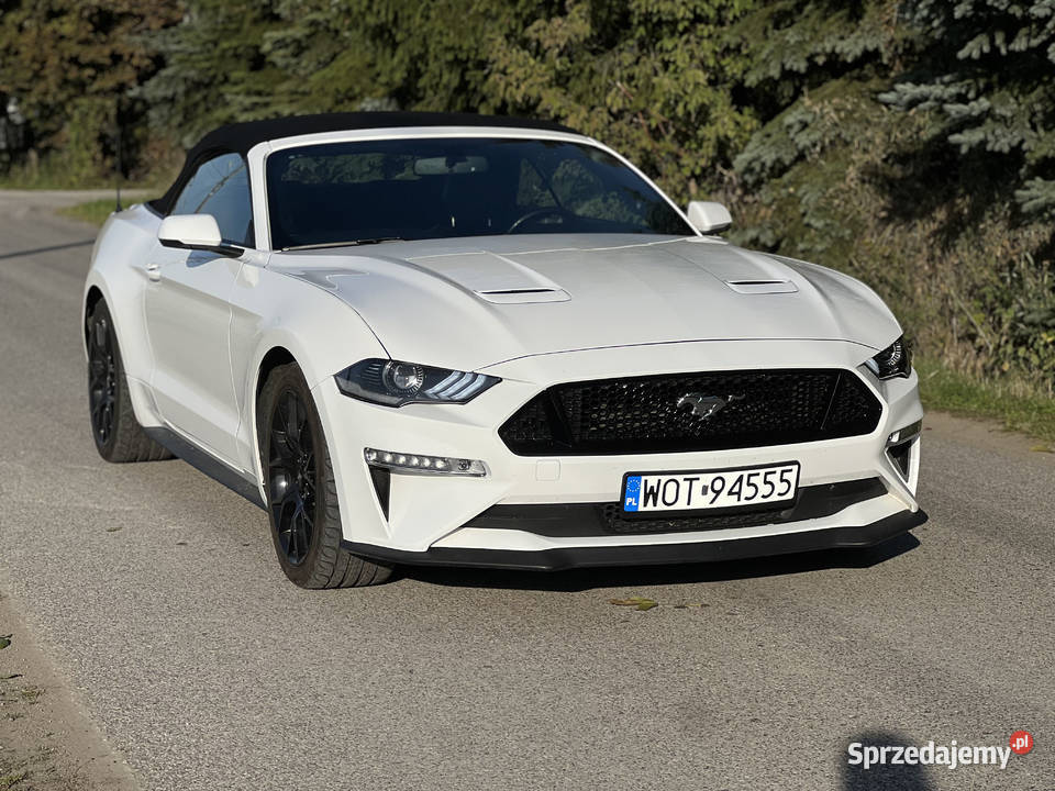 Ford Mustang 23 EcoBoost 320 Cabrio automatyczna Warszawa sprzedam
