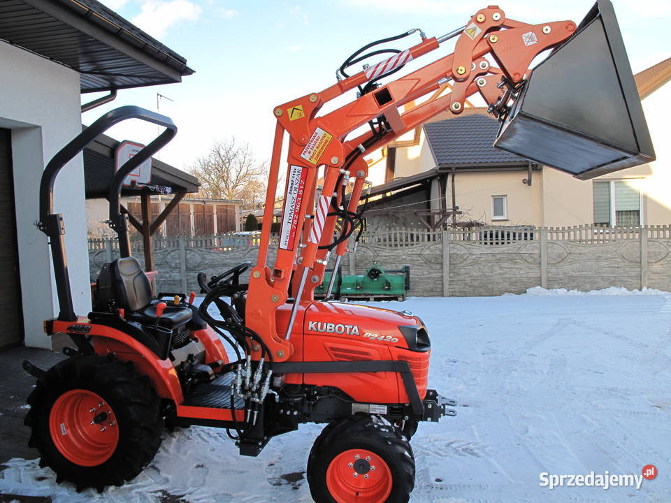 Mini Traktorek Kubota B2420 4X4 24 Wspomaganie lubelskie Międzyrzec Podlaski