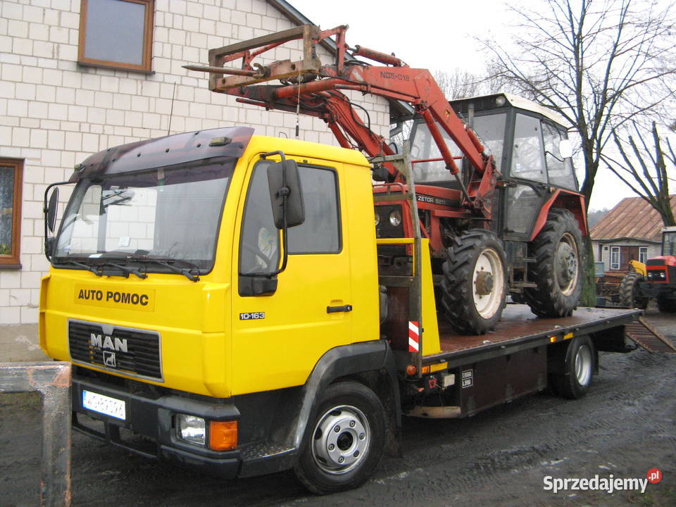 man 10 163 specjalny laweta dmc10500 ładowność Ryki