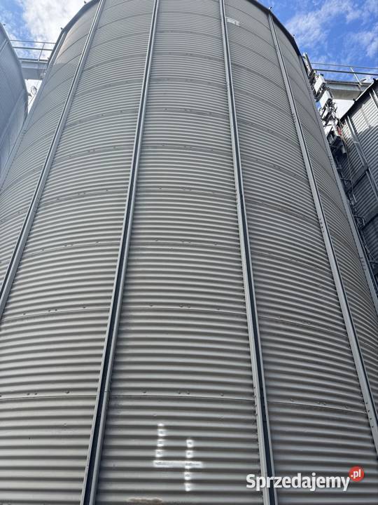 Silos zbożowe 400 ton lubelskie Tomaszów Lubelski sprzedam