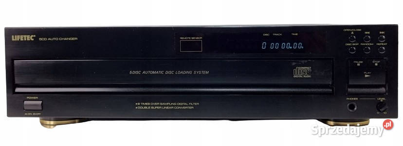Lifetec odtwarzacz zmieniarka CD player LT9088 Międzychód