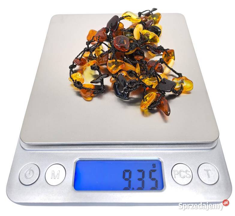 Komplet korale i bransoletka z BURSZTYNU Warszawa