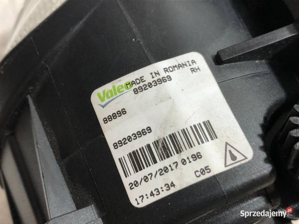 AUDI A4 B7 HALOGEN PRAWY ZDERZAKA PRZÓD 89203969 Zderzaki Karoseria świętokrzyskie Skarżysko-Kamienna