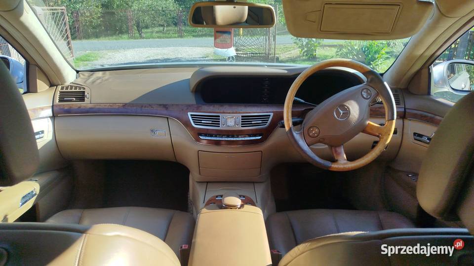 Mercedes W221 sprawny z Irlandii bez cła anglik Zabrnie
