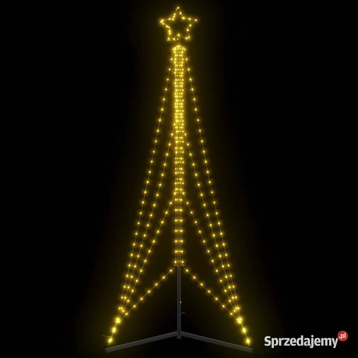Lampki choinkowe 483 ciepłych białych LED 240 mazowieckie Warszawa