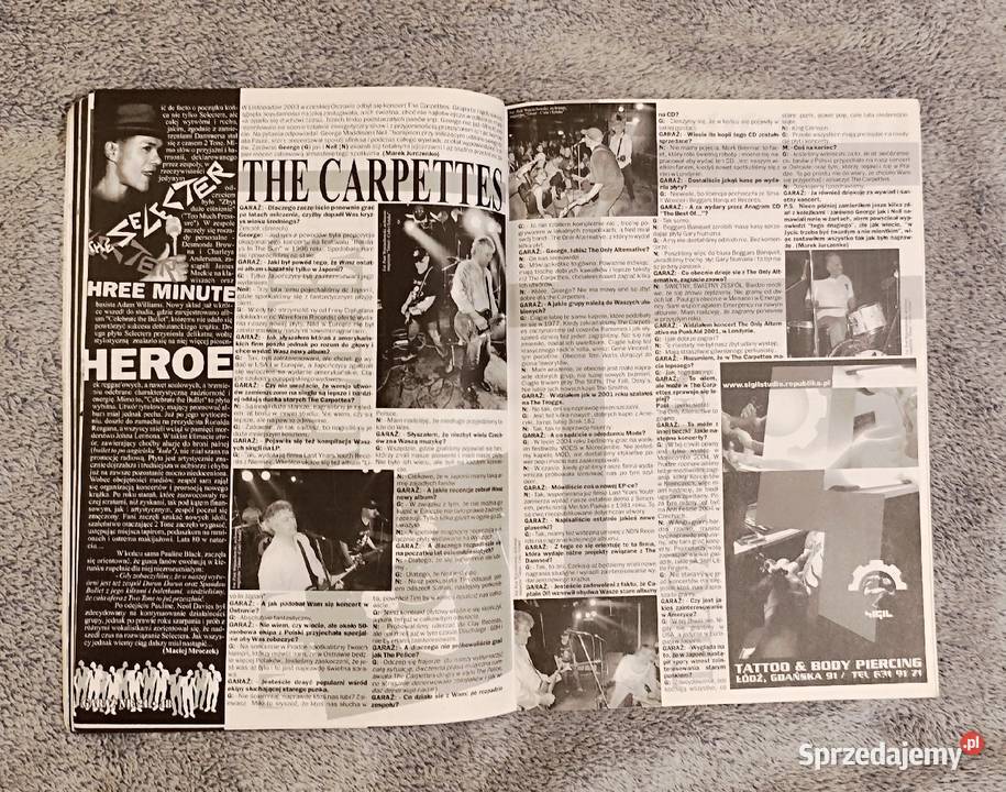 Garaż 21 2004 Fanzine punk oi hc reggae ska sprzedam