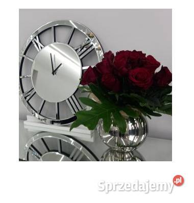Zegar ścienny lustrzany okrągły Glamour Premium Golkowice sprzedam