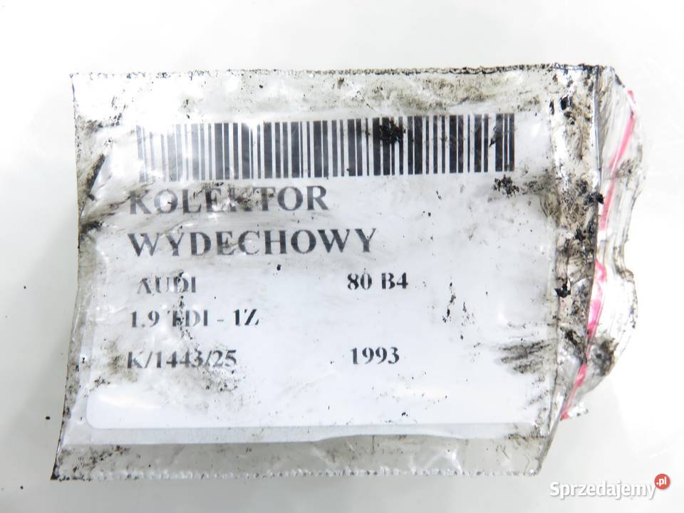 KOLEKTOR WYDECHOWY AUDI 80 B4 19 TDI 1Z