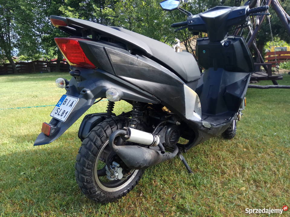 Skuter Kingway Purga 2t 50 l właściciel benzyna Kuriany