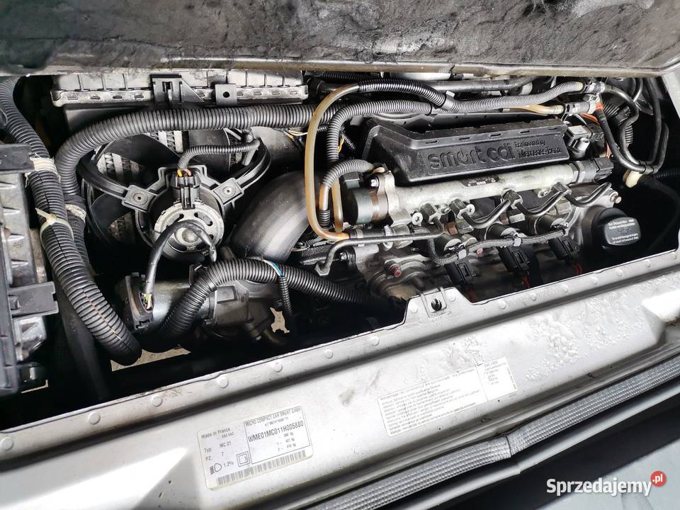 Smart Fortwo 450 cdi 2001r skóra klima panorama