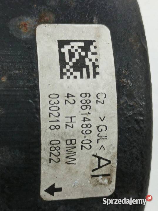 UCHWYTY TŁUMIK DRGAŃ BELKI TYŁ 6861489 Bmw Seria świętokrzyskie